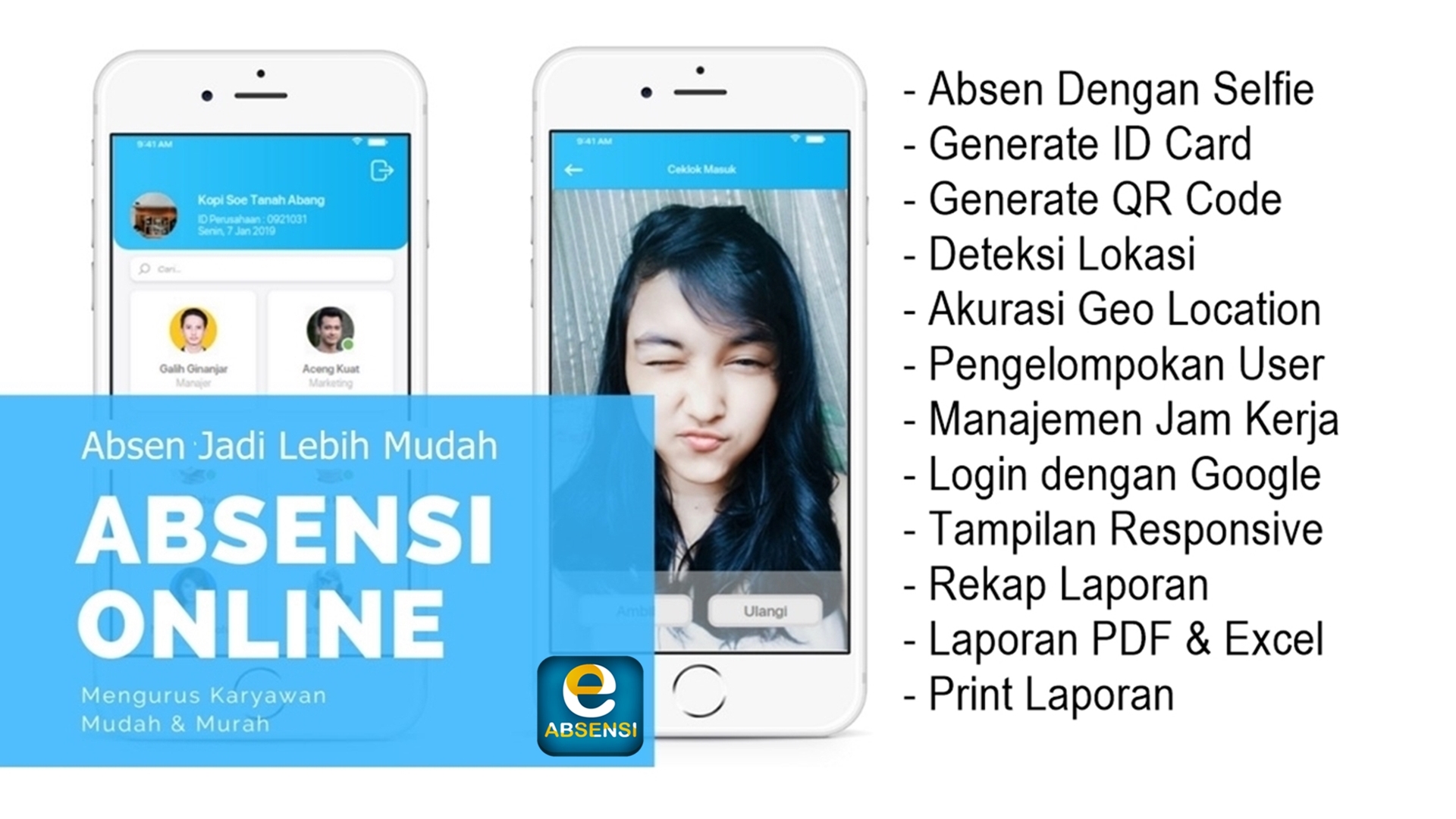 Fitur Absensi Online - Sungshin Indonesia